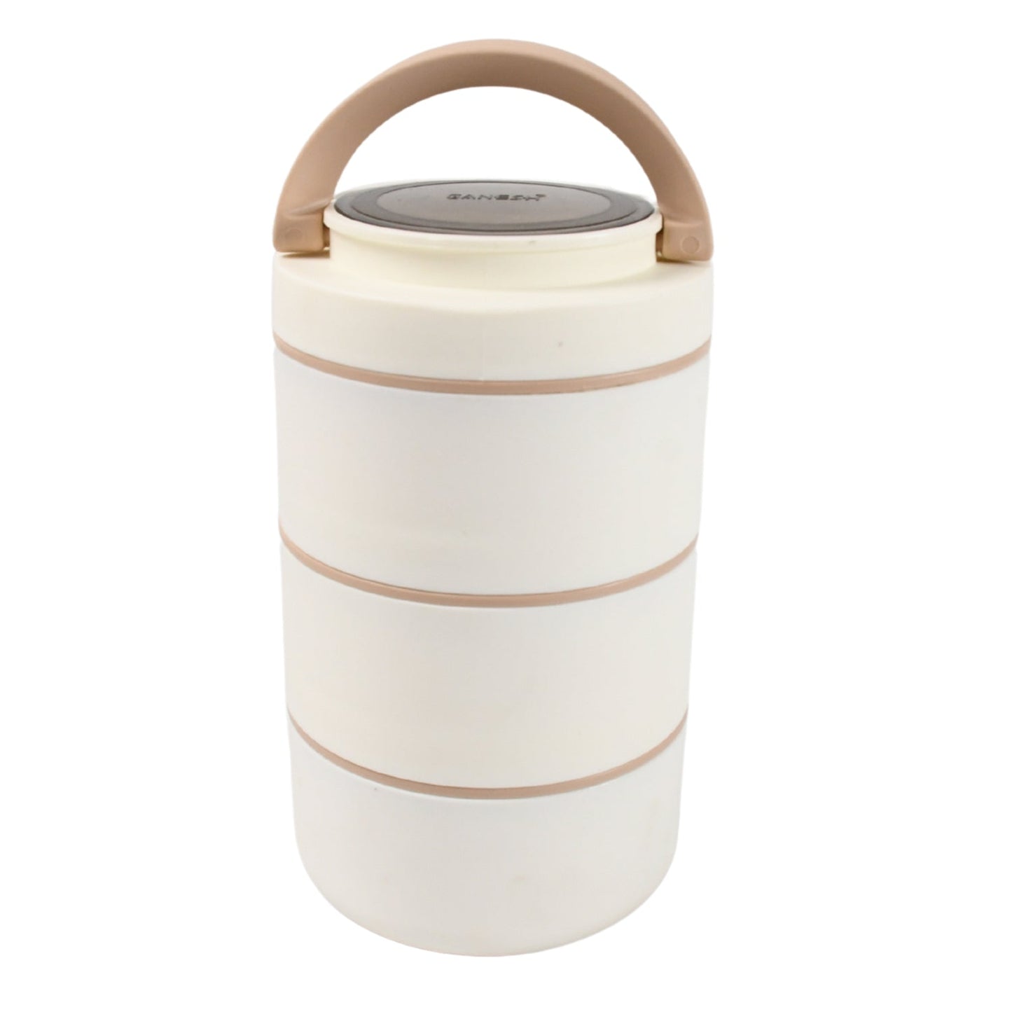 Ganesh Smart Stack 3 Layer Portable Lunch Box for Office, School, Picnic (3 Layer)