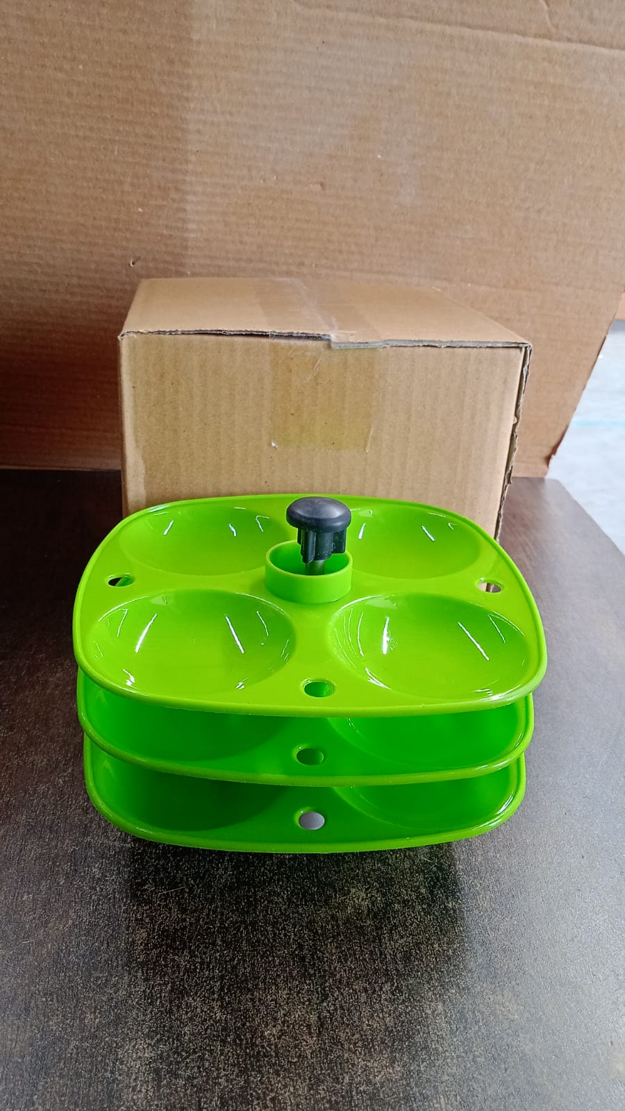 3 Layer Idli Stand for Holding and Serving Idlis (Household Kitchen Use)