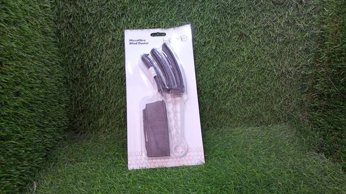 Window Blind Cleaner Brush Microfiber Sleeves – Dusting Tool for Shutters & AC (1 Pc)