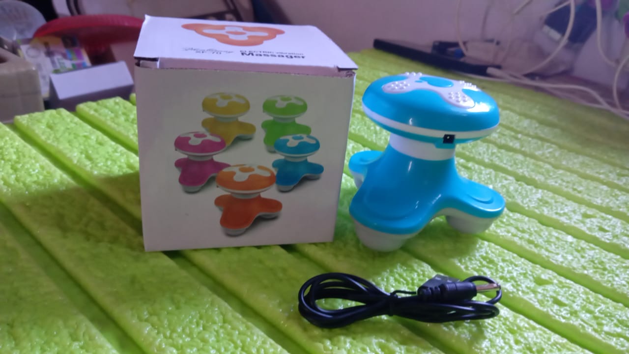 Triangle USB Mini Massager Multifunction (1 Pc/ Battery Not Included)