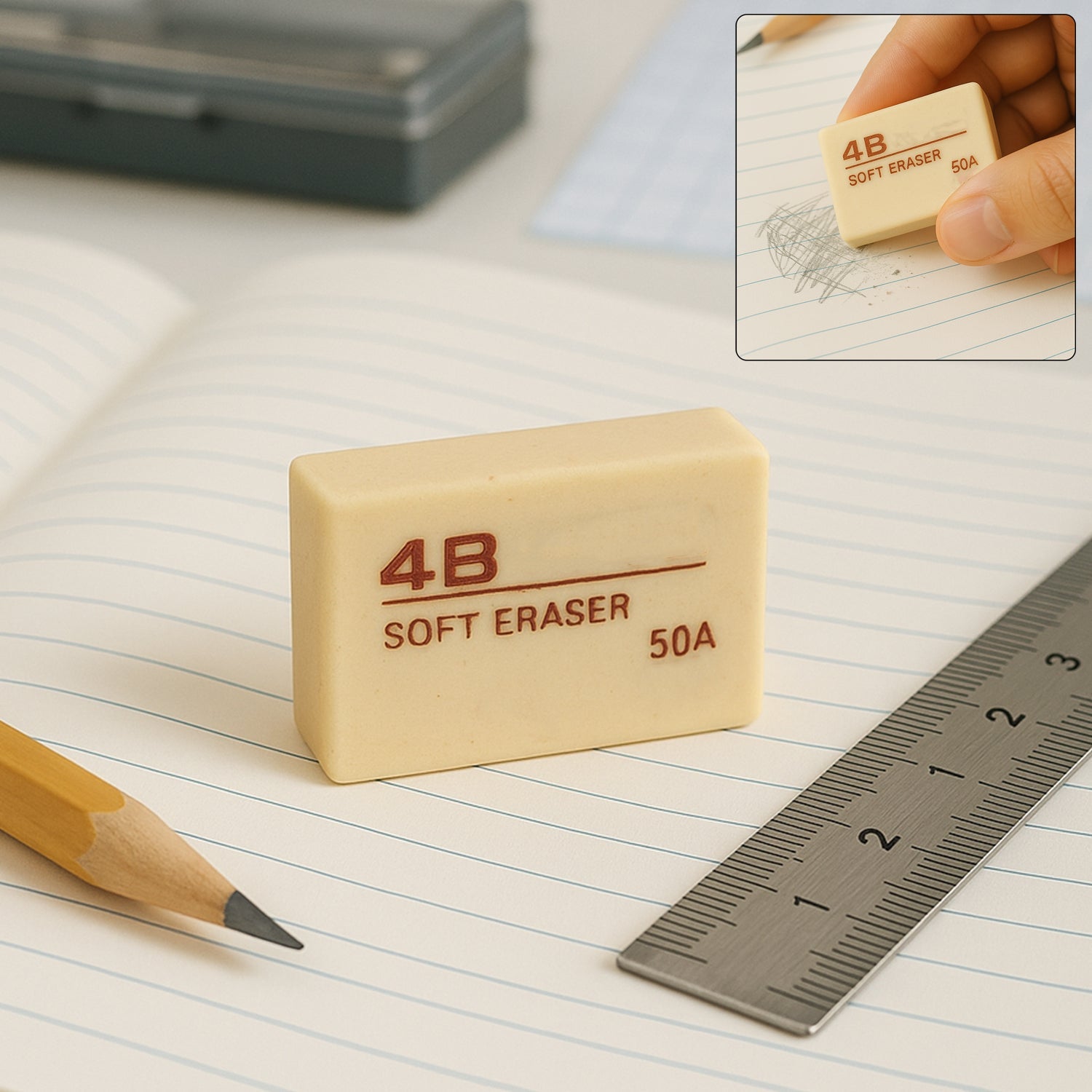 Premium 4B Soft Eraser