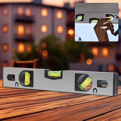Spirit Level Carpenter’s Magnetic Level Overhead Viewing Slot