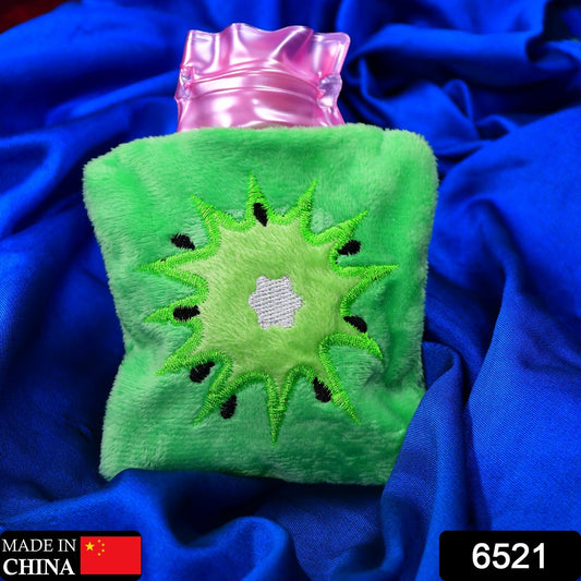 Green hot water bag