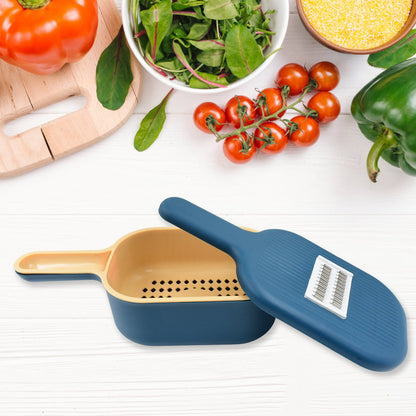 Vegetable Slicer Cutter - 6 Blades Kitchen Accessories (1 Set)