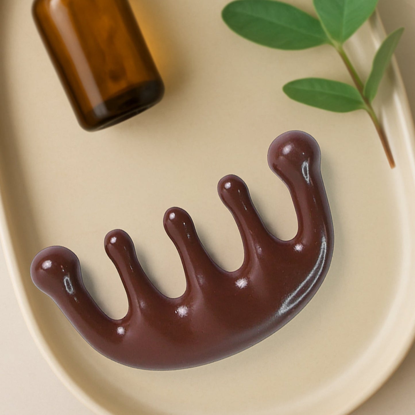 Scalp Relaxing Manual Head Massager Comb (1 Pc)