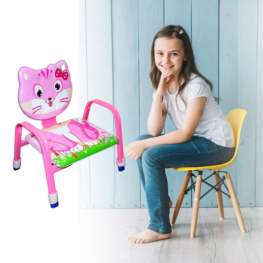 Cartoon Baby Chair Steel Cushion & Comfortable Baby Chair High Quality Chair (1 Pc)