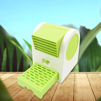 Rechargeable Mini Personal Air Cooler – Desktop Cooling Fan