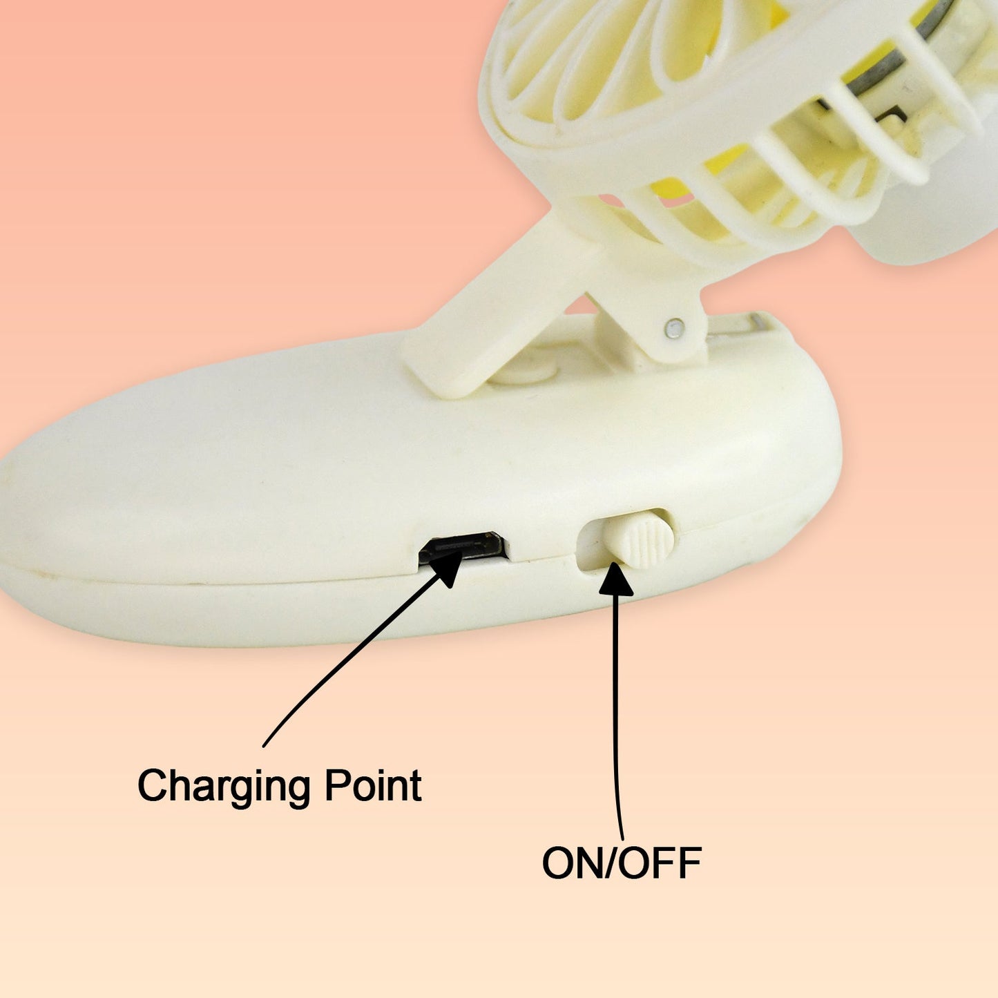 Mini USB Handheld Fan – Portable Rechargeable Mini Fan for Home & Travel