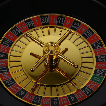 Casino Style Roulette Drinking Game Set