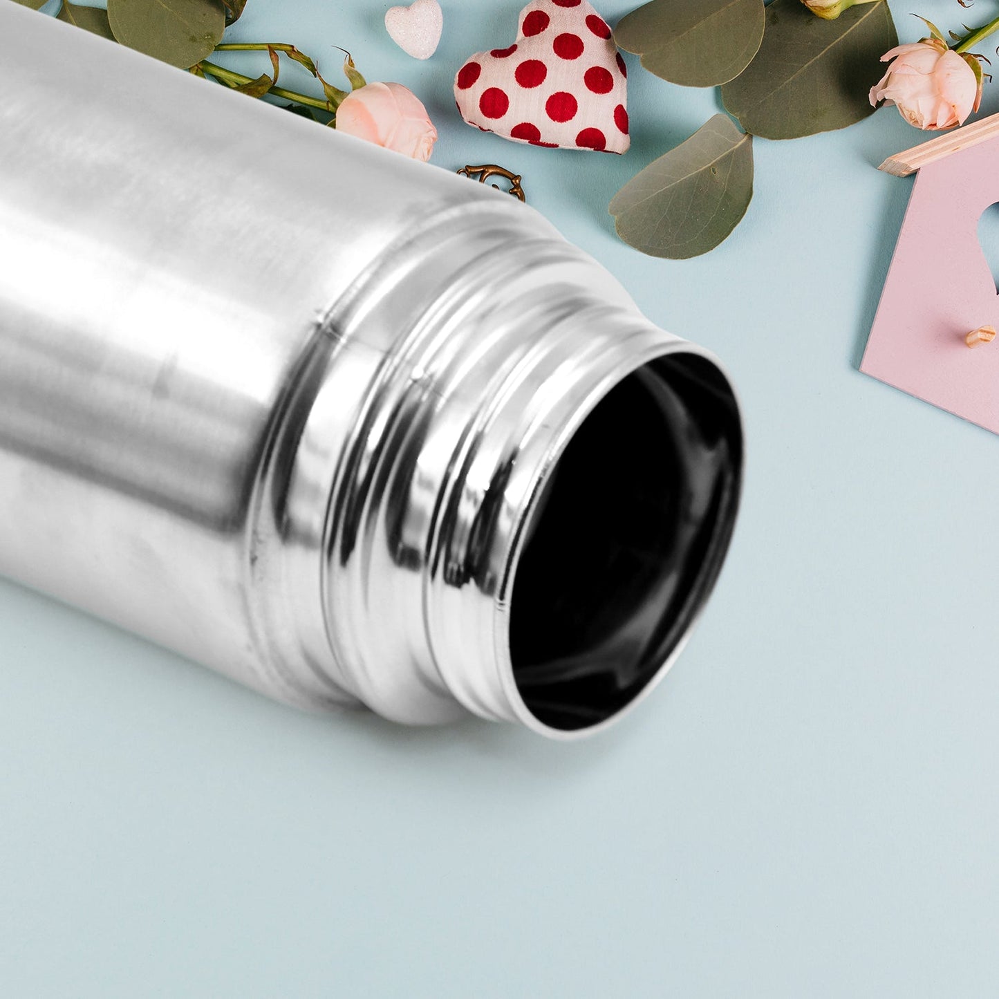Stainless Steel Vacuum Flask with Cover for Hot & Cold Drinks (750 ML)