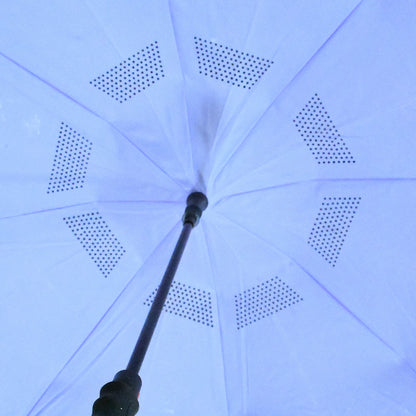 Windproof Compact Travel Umbrella – Reverse Folding Design (1 Pc)