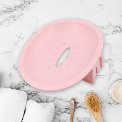 Wall Mounted 1 Layer Soap Holder with Hook  for Bathroom Sabudani (1 Pc)