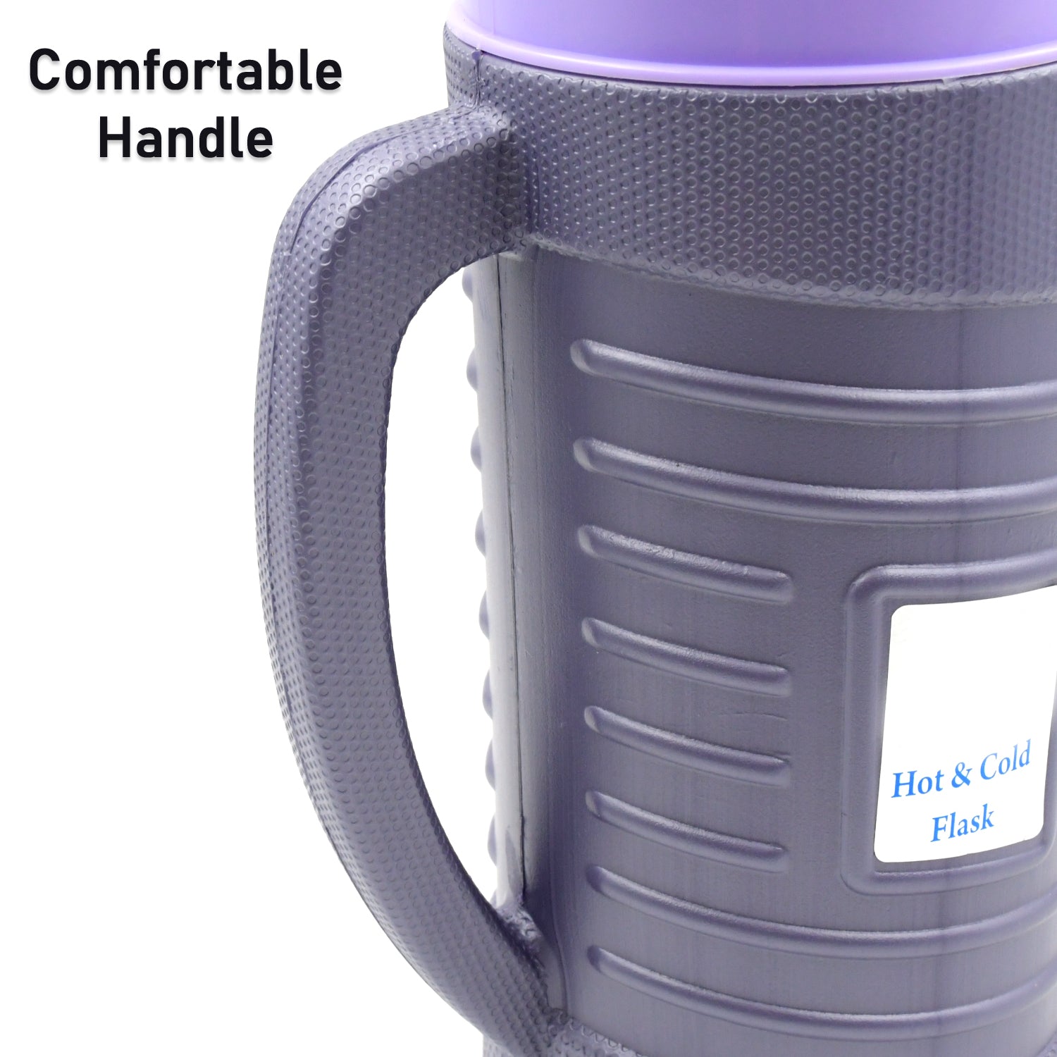 Portable stainless steel thermos