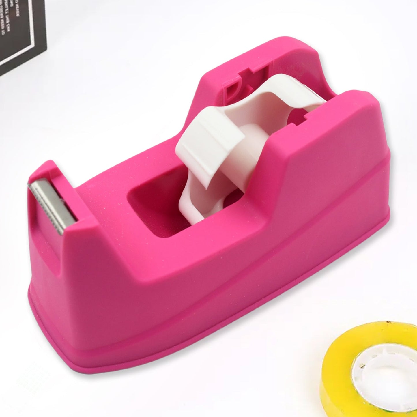 Plastic Tape Dispenser Cutter for Home Office 1 Pc 631 gm