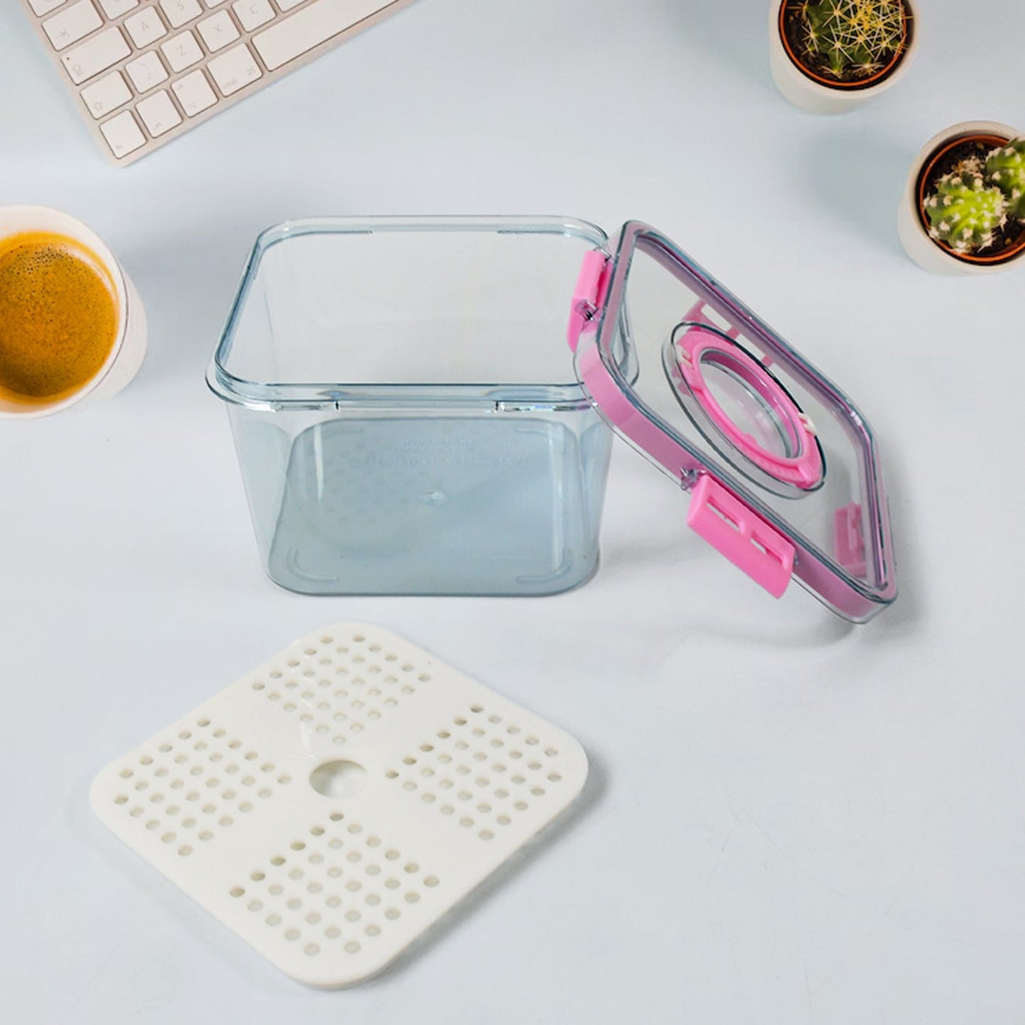 High Quality Plastic Food Storage ContainerFood Box (1400ML)