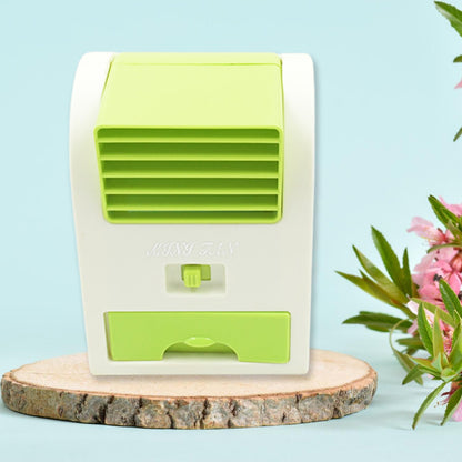 Rechargeable Mini Personal Air Cooler – Desktop Cooling Fan
