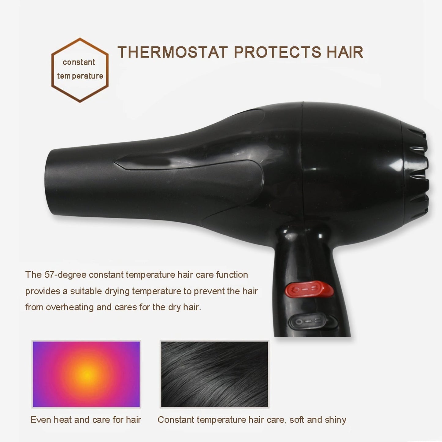 Professional Multi Purpose Hair Dryer Salon, Hair Dryer (1800 Watts)