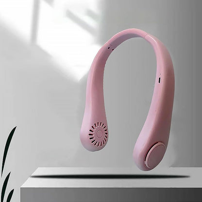 Portable Neck Fan: Holiday Hands Free Bladeless Neck Fan