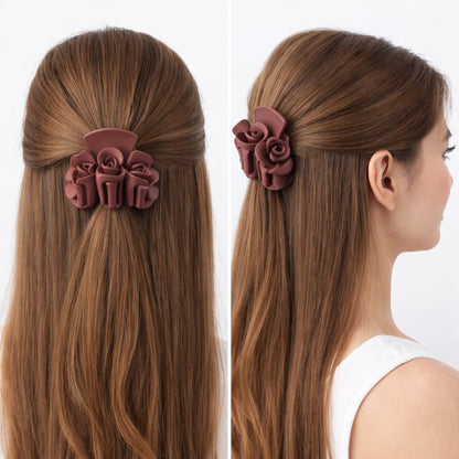Rose-Shaped Clip