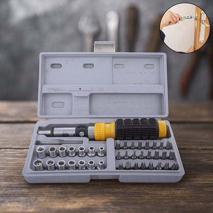 Socket and Screwdriver Tool Kit Accessories (41 pcs)