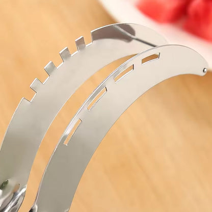 3-in-1 Watermelon Knife Set – Cantaloupe Slicer, Corer & Fruit Cutter