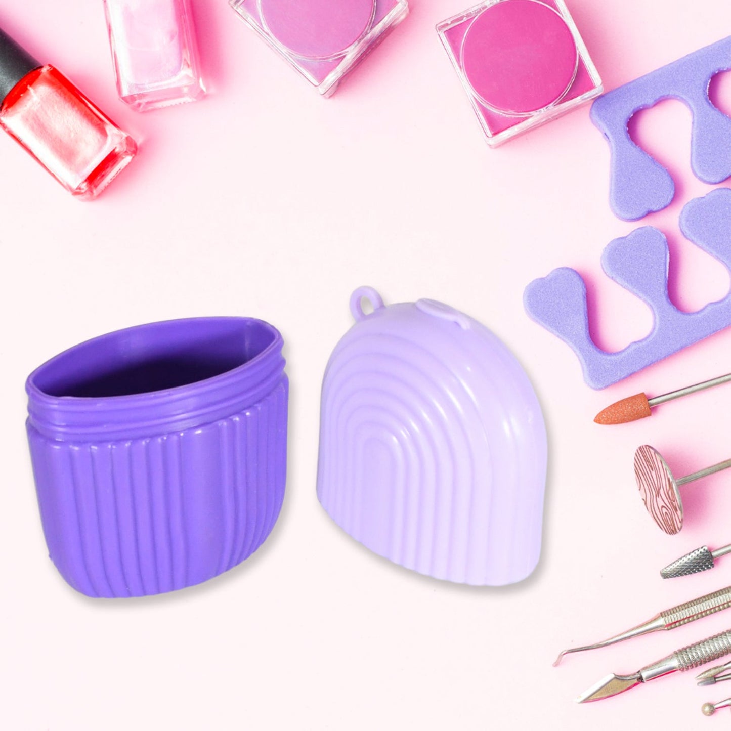 Beauty Ice Roller for Face & Eye Massage (Reusable, Purple / Without Box)