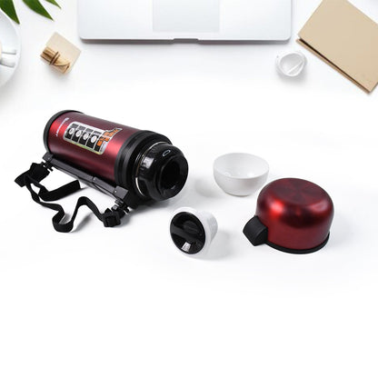 Stainless Steel Thermos Flask Double-Walled Coffee Thermos Flask Leak-proof (1500ML)