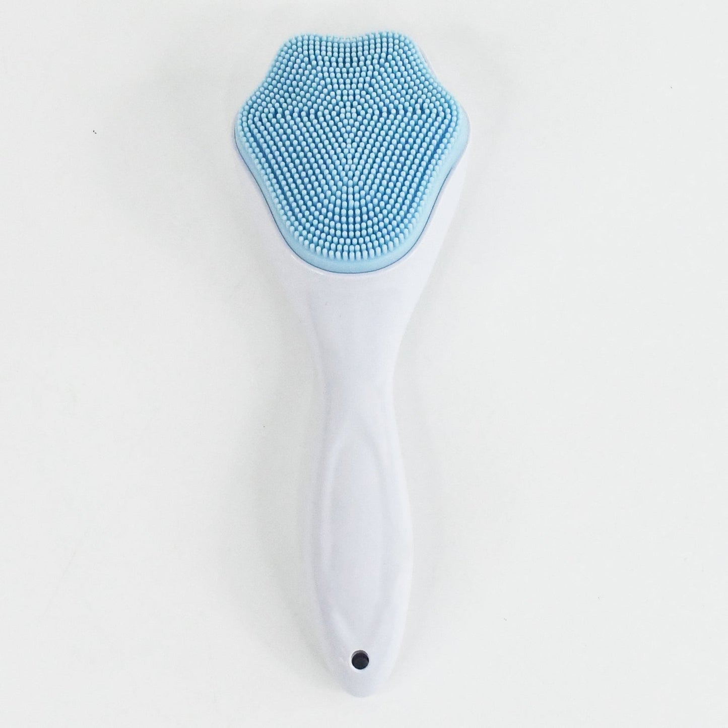 Silicone Face Scrubber Exfoliating Brush, Manual Handheld Facial Cleansing (1 Pc)