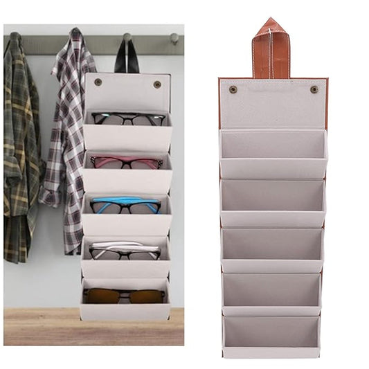 5 Slots Sunglasses Organizer Box, Glass Holder Box, spectacle case of sunglasses