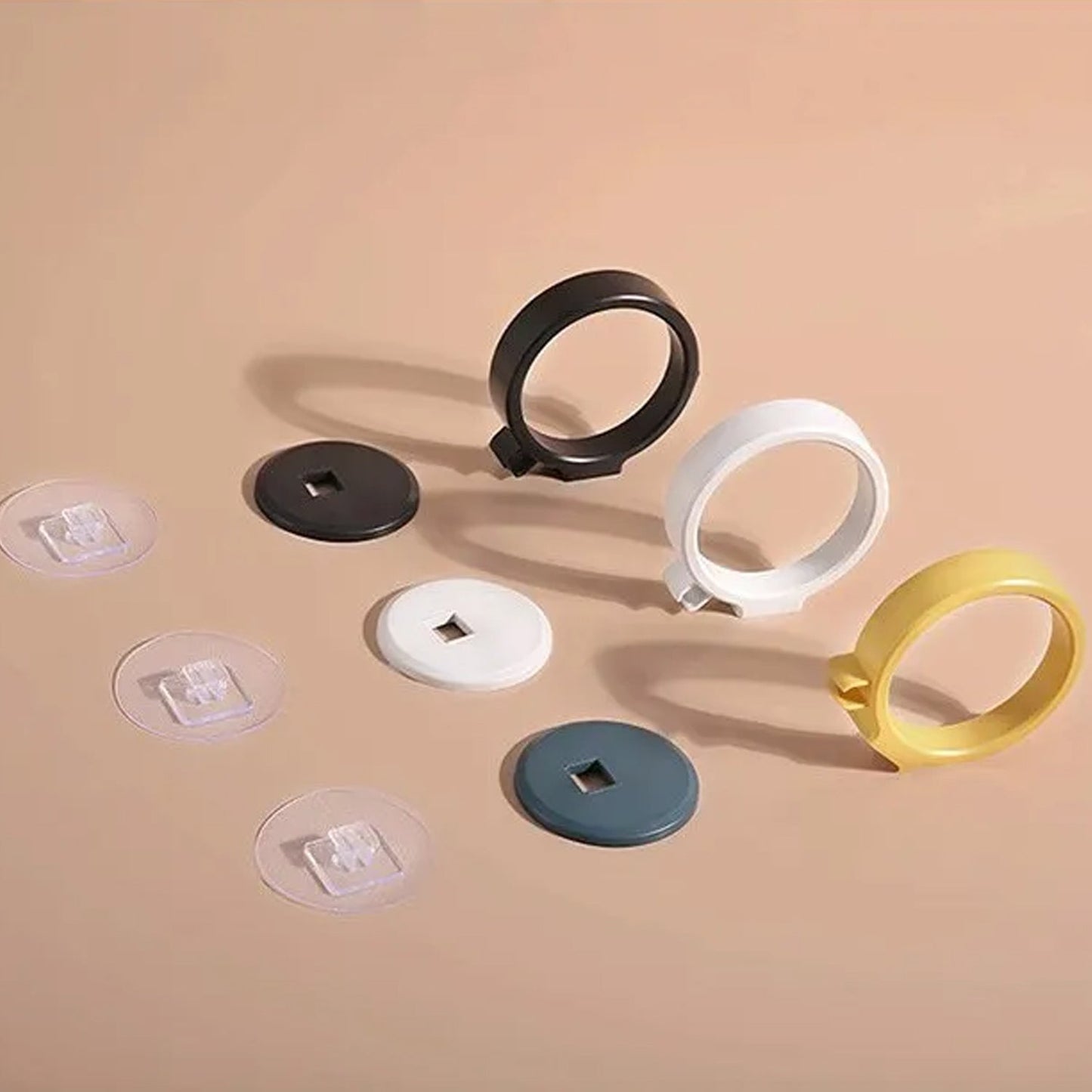 Wall Mount Hair Dryer Holder with Suction Cup, Salon / Home Use  Dryer Stand Rack (1 Pc)