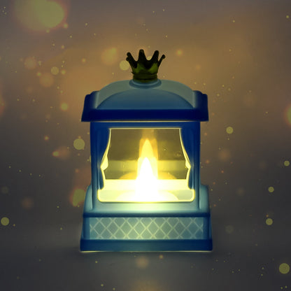 Acrylic Battery Operated Mini Square LED Lantern, Diwali (1Pc)