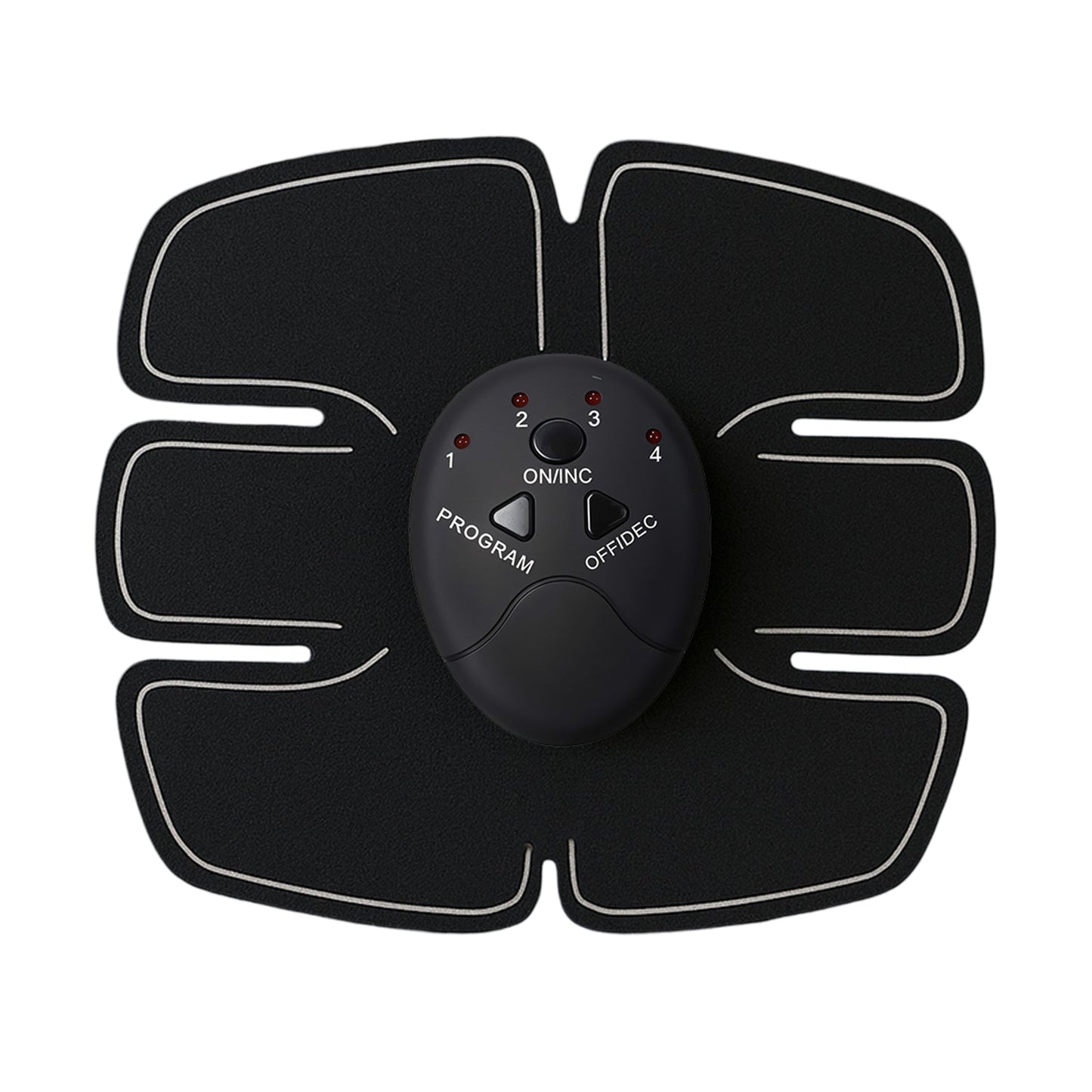 Wireless 6-Pack Abs Stimulator – Rechargeable Muscle Exerciser & Massager