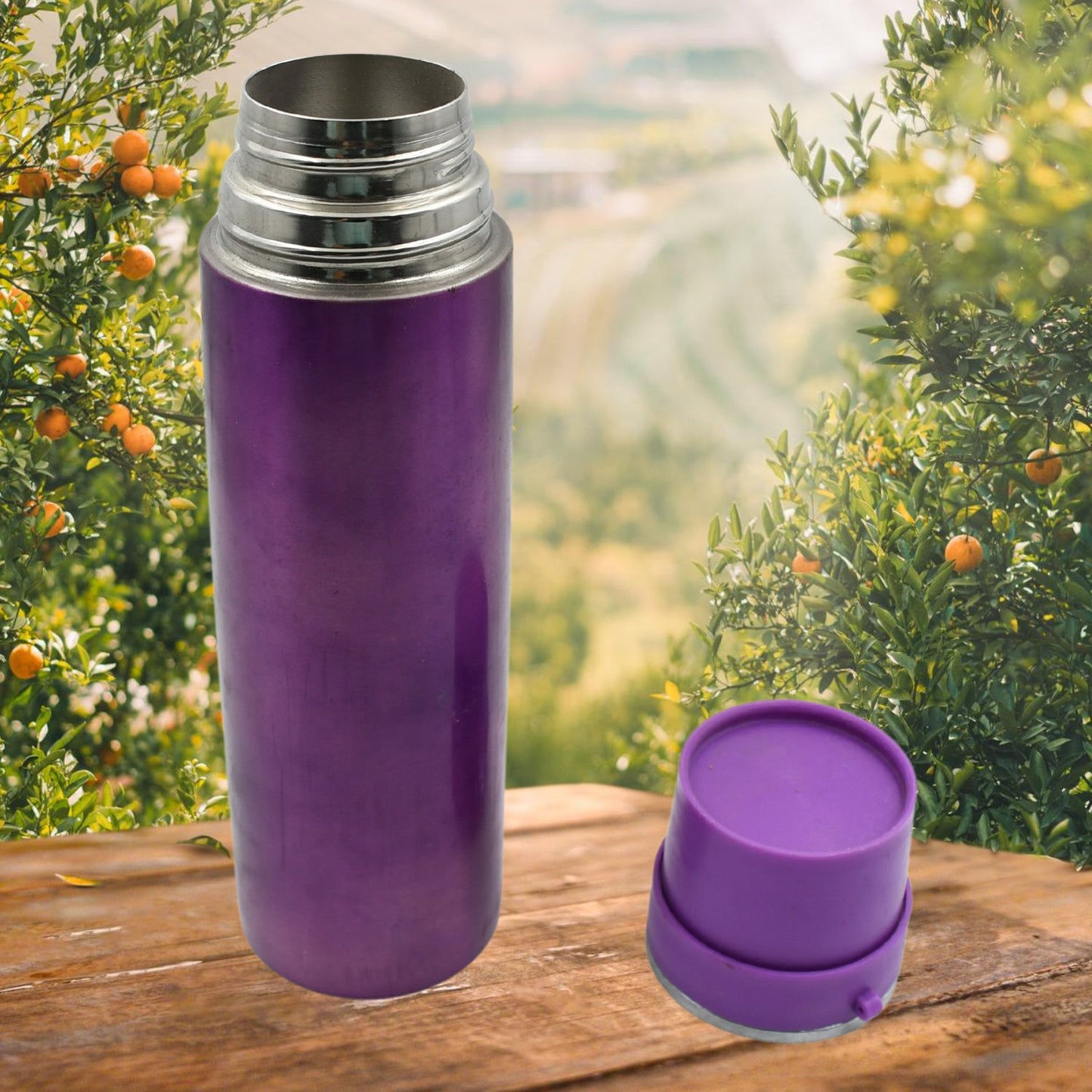Stainless Steel Water Bottle – Leak Proof Gym Bottle (500 ML)