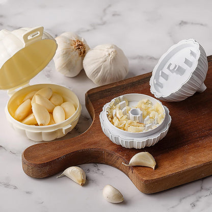 Garlic Press Sharpener Manual Ginger Chili Garlic Crusher  Kitchen Use