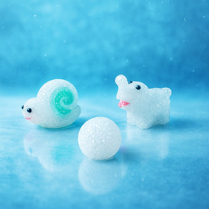 Christmas MULTI SHAPE SMALL LIGHT LAMPS LED SHAPE CRYSTAL  CHRISTMAS NIGHT LIGHT LAMP (6 PC SET)