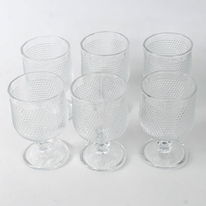 Juice water Glass Tumbler, Water glass (Set of 6 pcs / 185 ML)