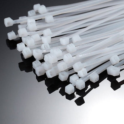 3×100 MM Nylon Self-Locking Cable Ties – Heavy Duty Zip Wire Tie (100 Pc)