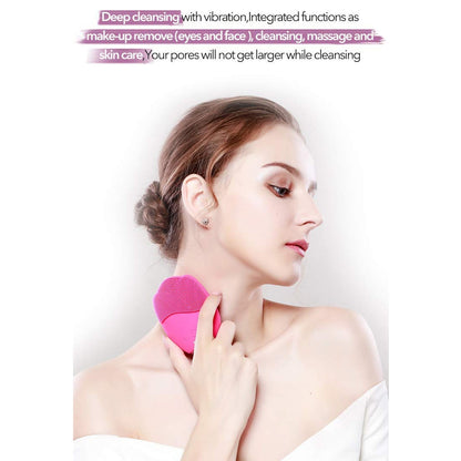 Rechargeable Sonic Silicone Face Cleansing Brush