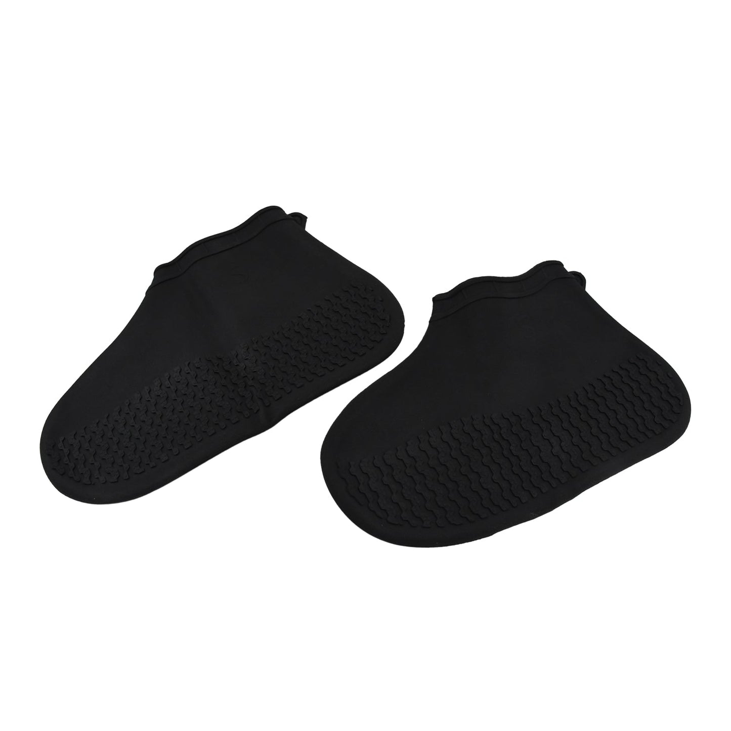 Non-Slip Silicone Waterproof Anti-Skid Reusable Shoe Covers (Small, 1 Pair)