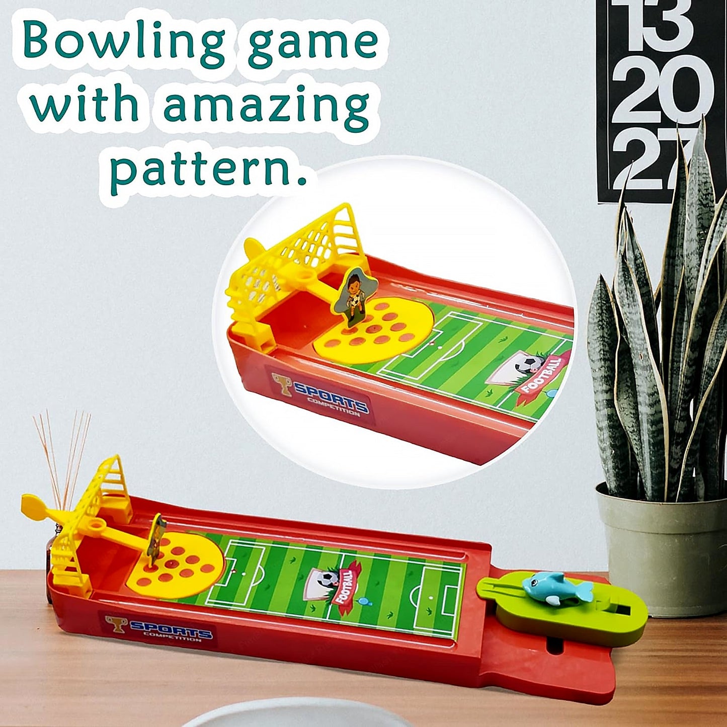 Mini Table Top Finger Football Game for Kids-Desktop Game for Kids & Adults