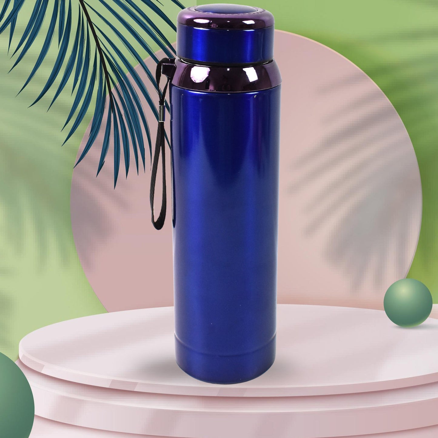 Vacuum Insulated Stainless Steel Bottle, Double (Approx 1000 ML / 1 Pc / Mix Color)