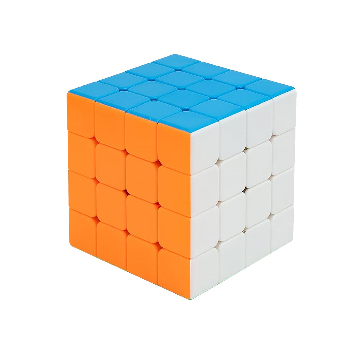 Small 4×4×4 High Speed Stickerless Magic Cube Puzzle Toy for Kids and Adults