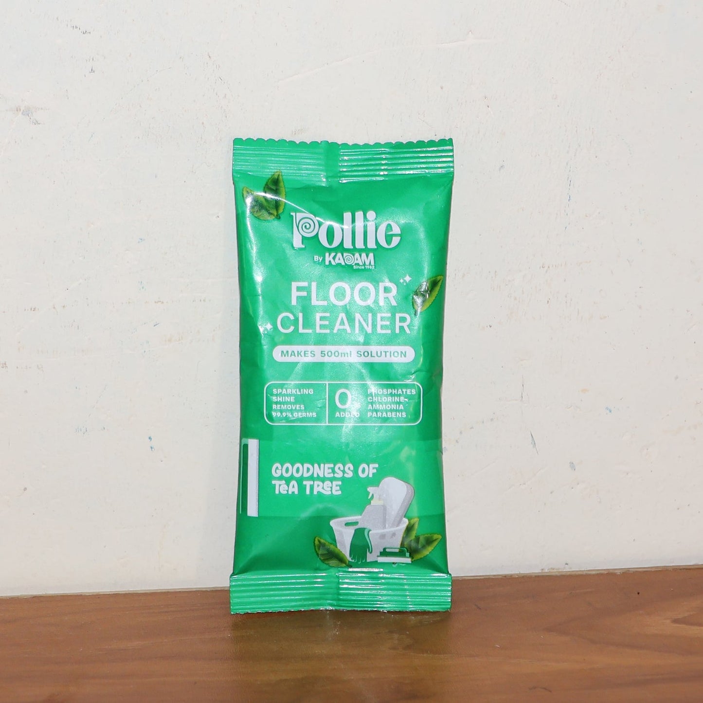 Pollic Kadam Concentrated Floor Cleaner Sachet – Tea Tree Fragrance (50 Gm)