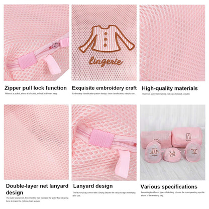Premium Lingerie/Bra Laundry Wash Bag - (1 Pc)