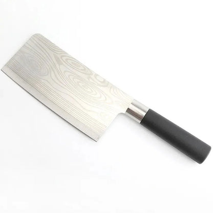 Stainless Steel Chef Damascus Cleaver Vegetable Knife (12 Inch)