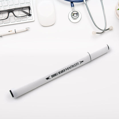 24-Color Double-Ended Art Markers Set for Kids & Adults (24 Pc)