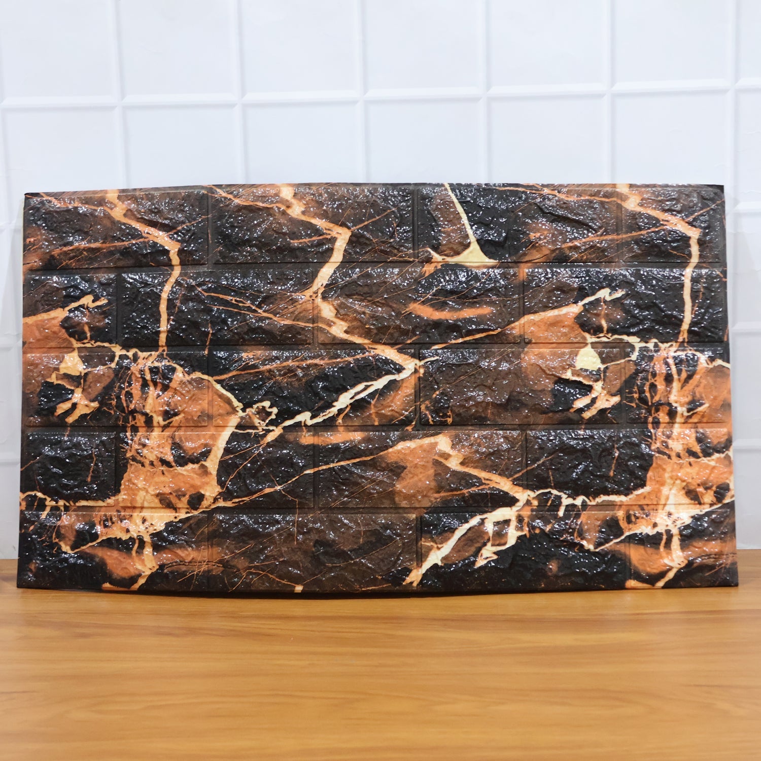 Lightweight foam wallpaper panels for easy DIY installation