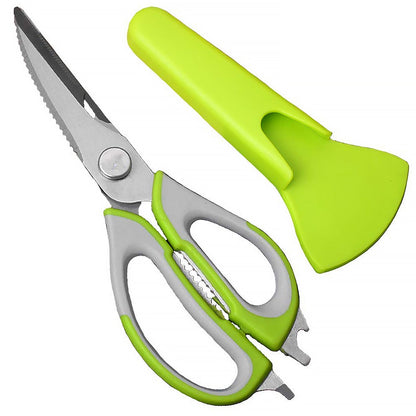 Multi-Purpose Kitchen Scissors with Magnetic Holder