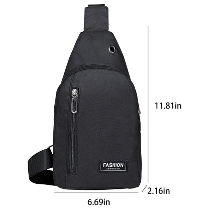 Crossbody Sling Bag with Adjustable Strap (1 Pc)