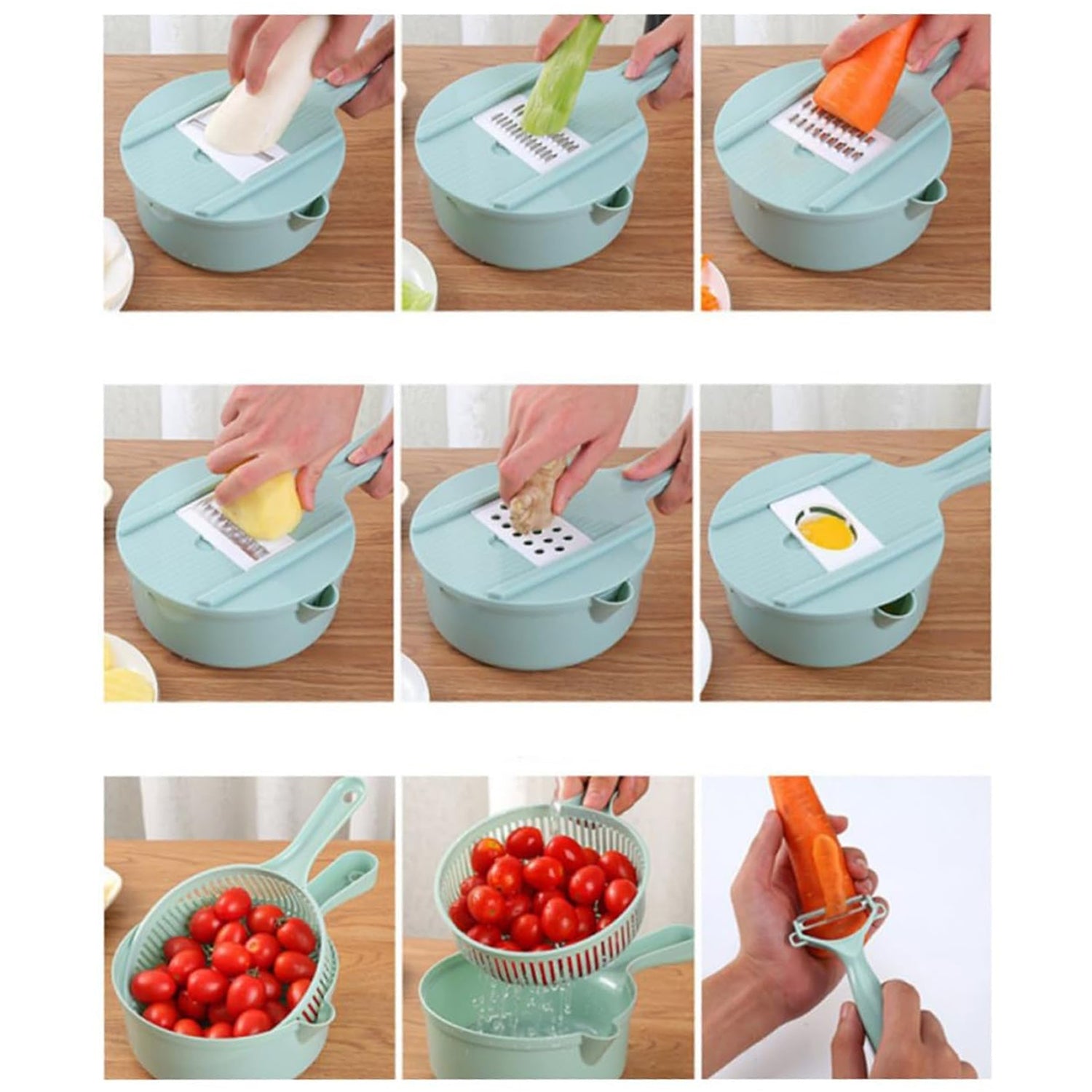  kitchen vegetable slicing kit